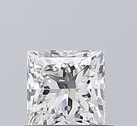 0.66 ct lab-grown Princess Diamond