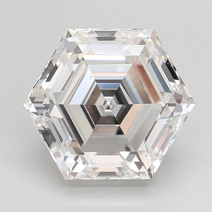 3.16 ct lab-grown Hexagonal Diamond