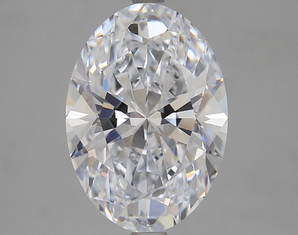3.74 ct. oval Lab Grown Diamond front image