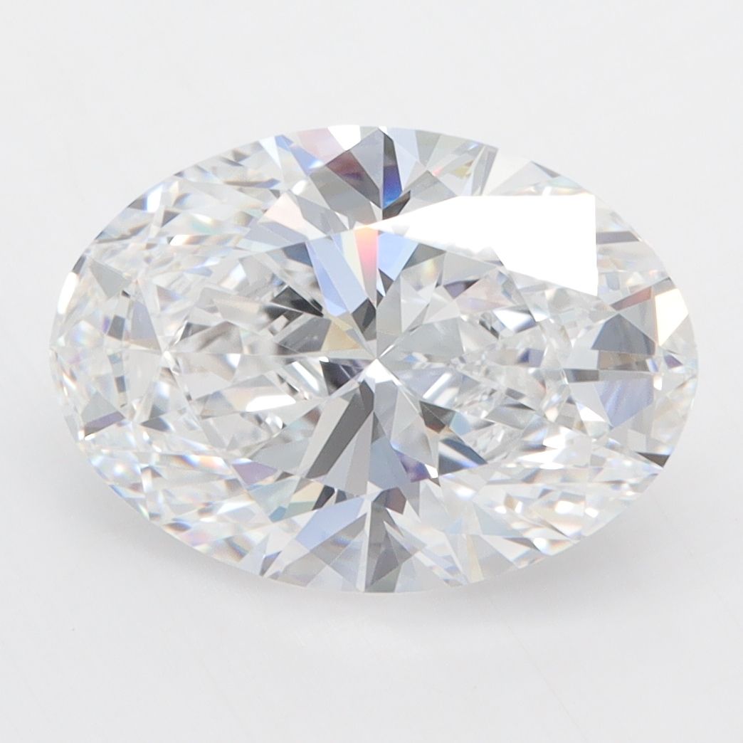 4.07 ct. oval Lab Grown Diamond front image
