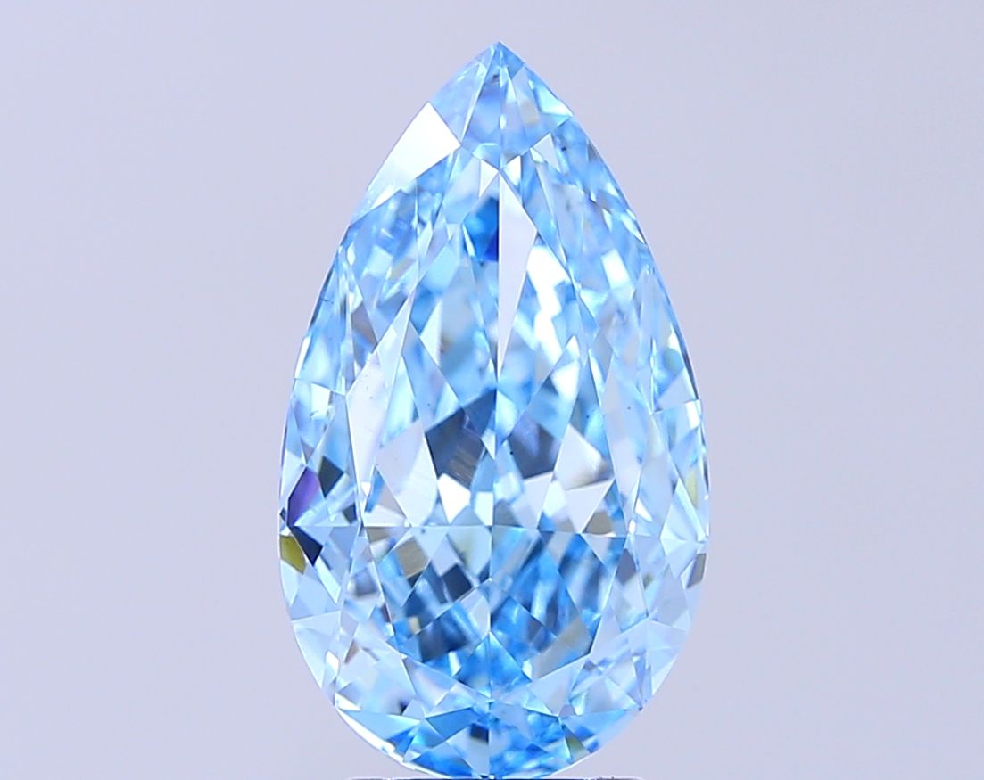 5.03 ct. pear Lab Grown Diamond front image