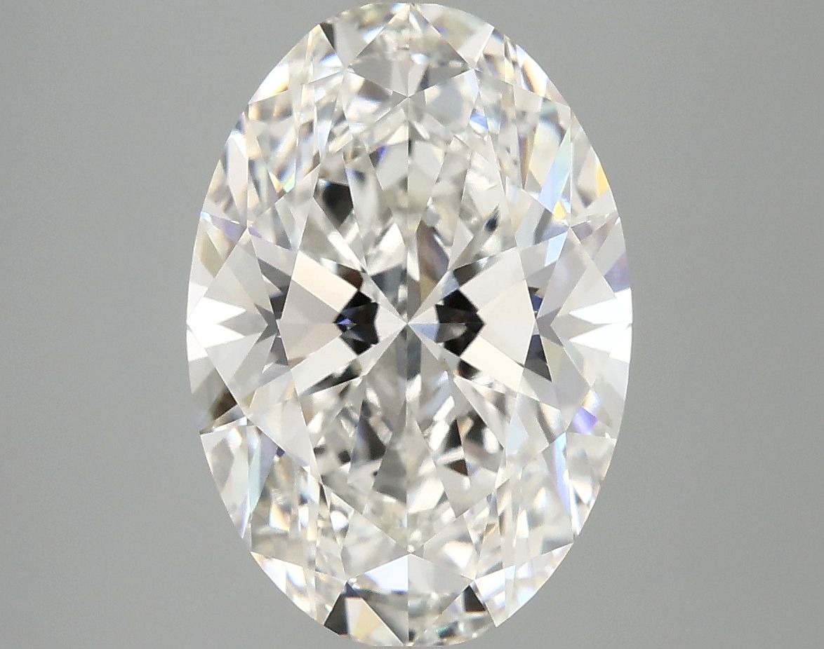 5.05 ct. oval Lab Grown Diamond front image