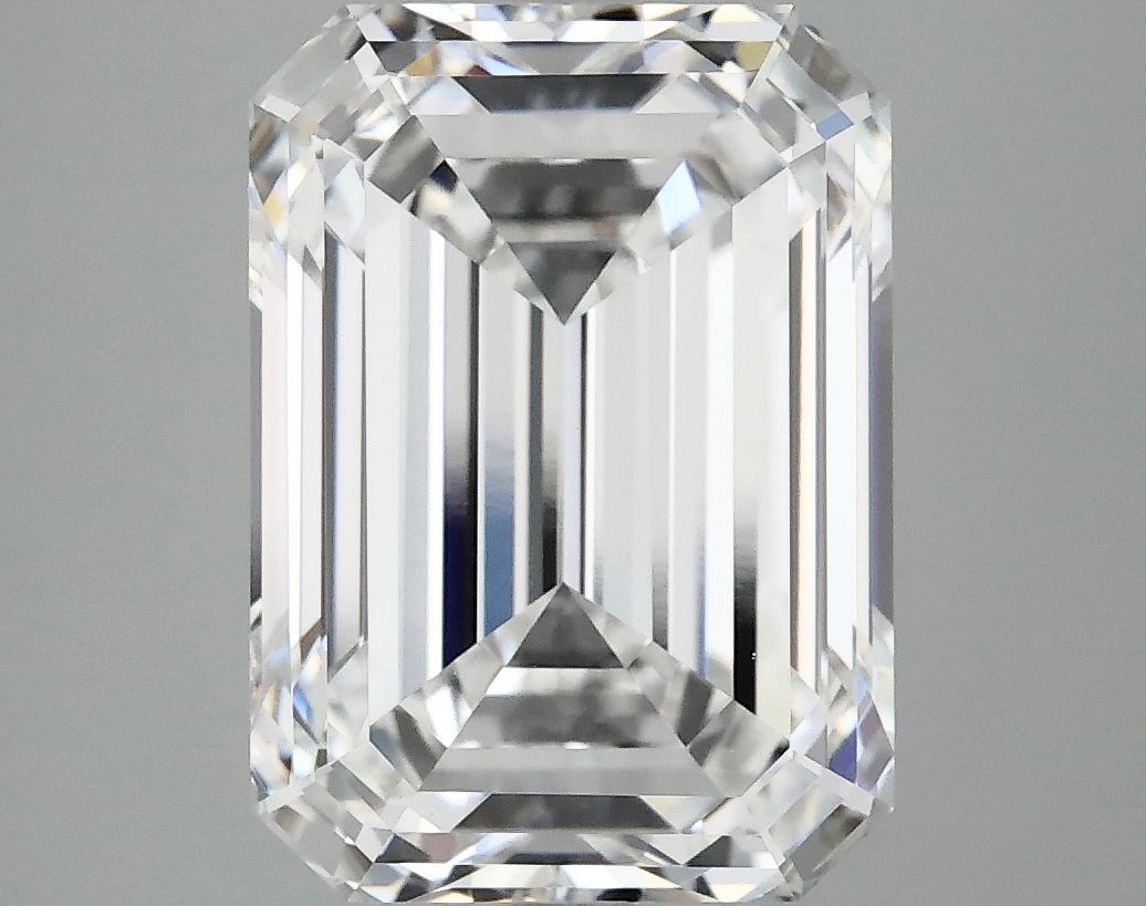 6.05 ct. emerald Lab Grown Diamond front image