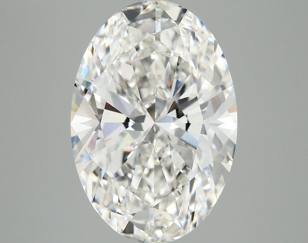 5.07 ct. oval Lab Grown Diamond front image