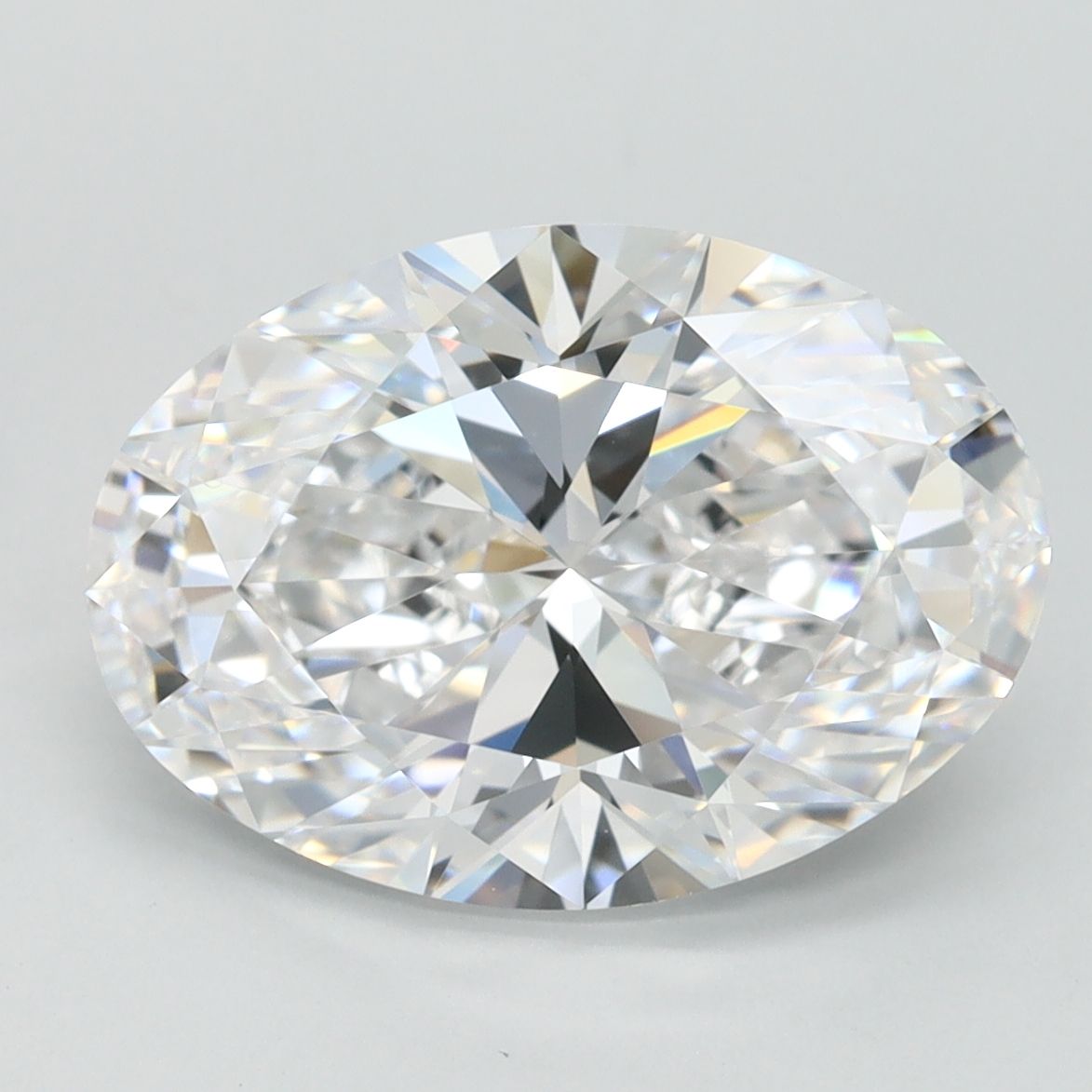 3.64 ct. oval Lab Grown Diamond front image