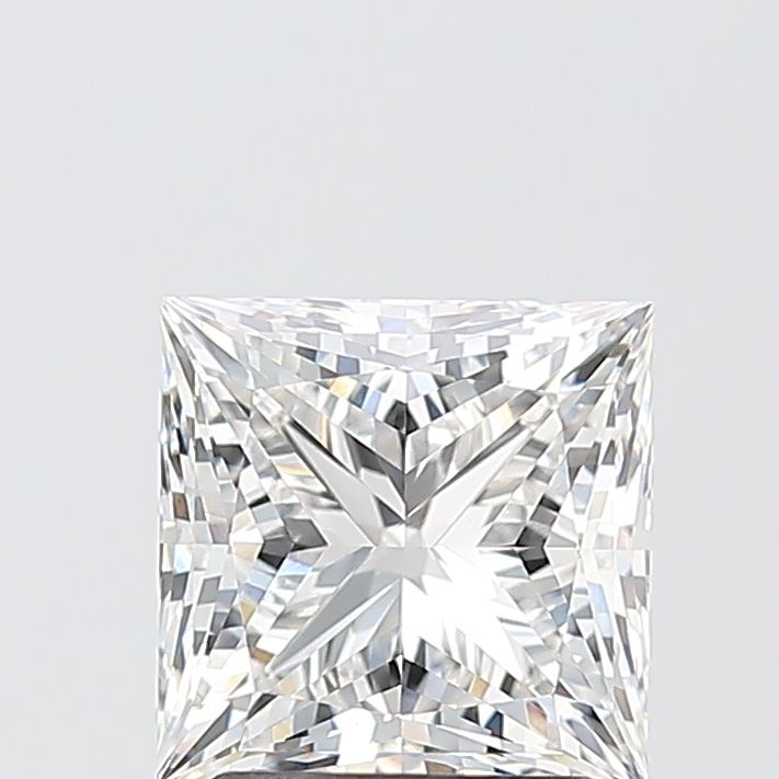 2.10 ct. princess Lab Grown Diamond front image