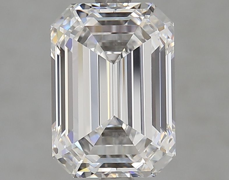 Diamant Émeraude 3.07 ct - Couleur D - Pureté VVS1