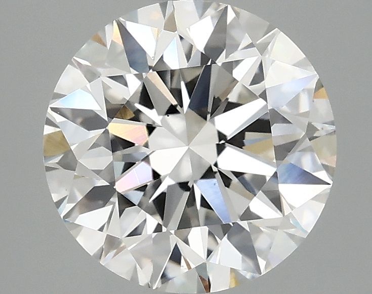 2.57 ct. round Lab Grown Diamond front image