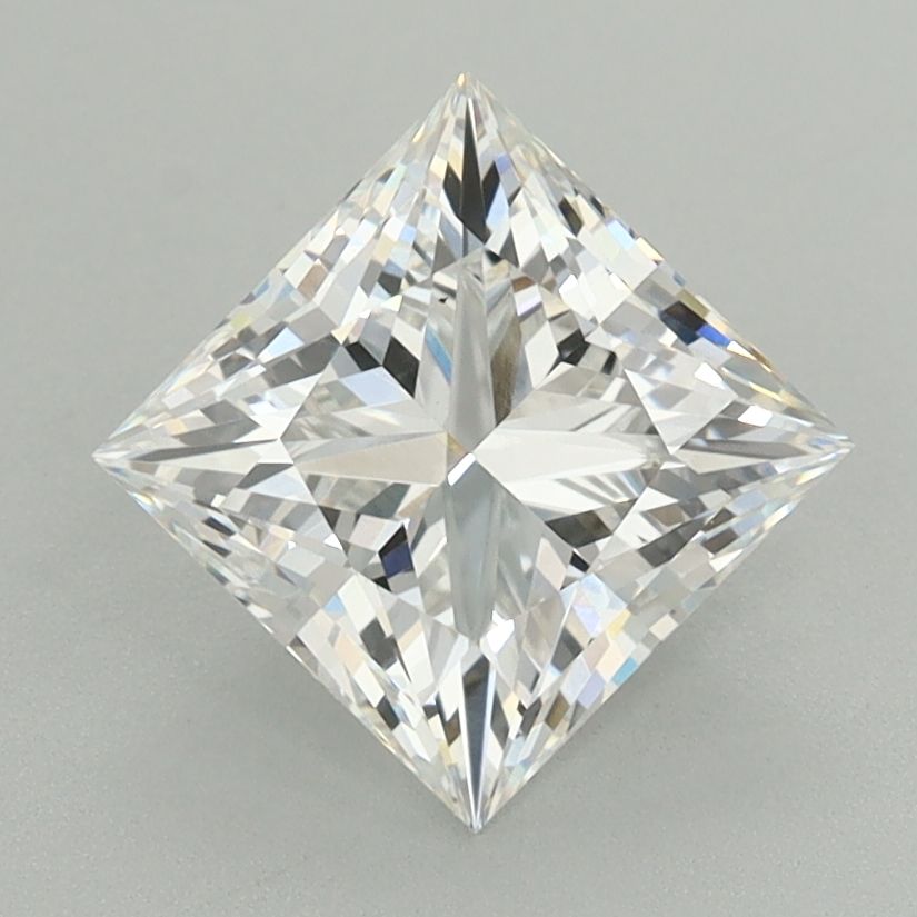 2.10 ct. princess Lab Grown Diamond front image