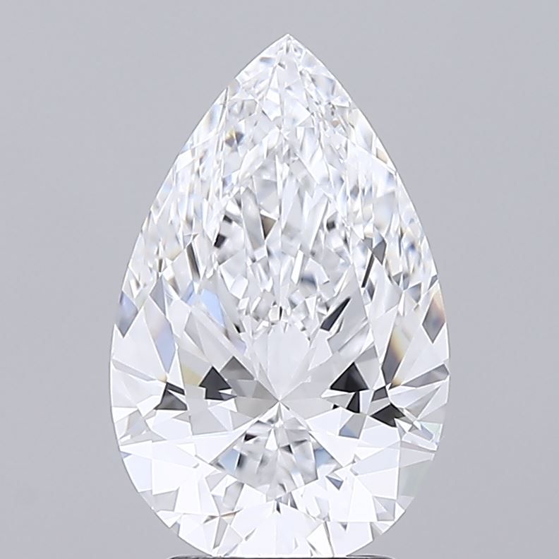 3.03 ct. pear Lab Grown Diamond front image