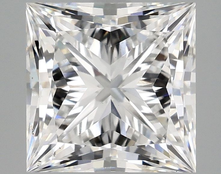 2.87 ct. princess Lab Grown Diamond front image