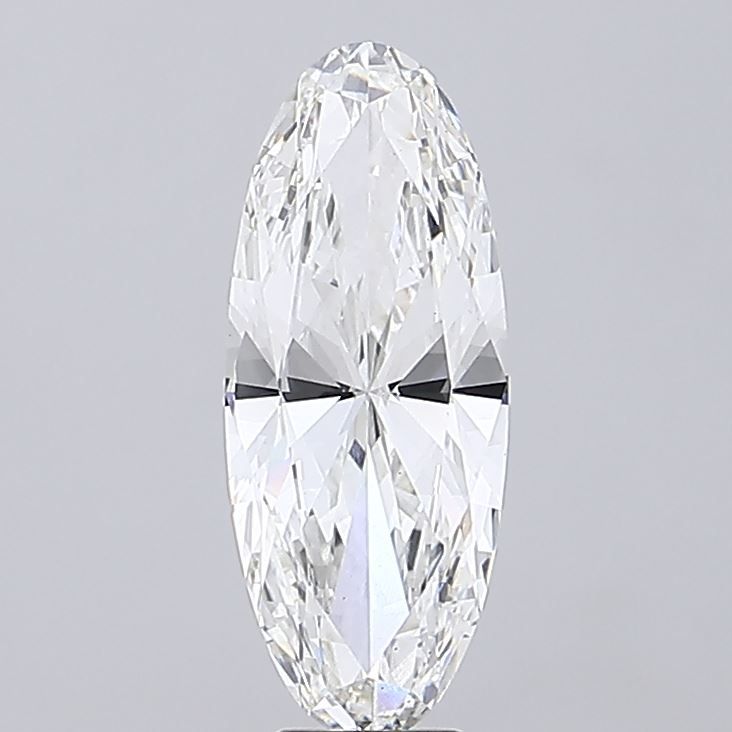 6.17 ct. oval Lab Grown Diamond front image