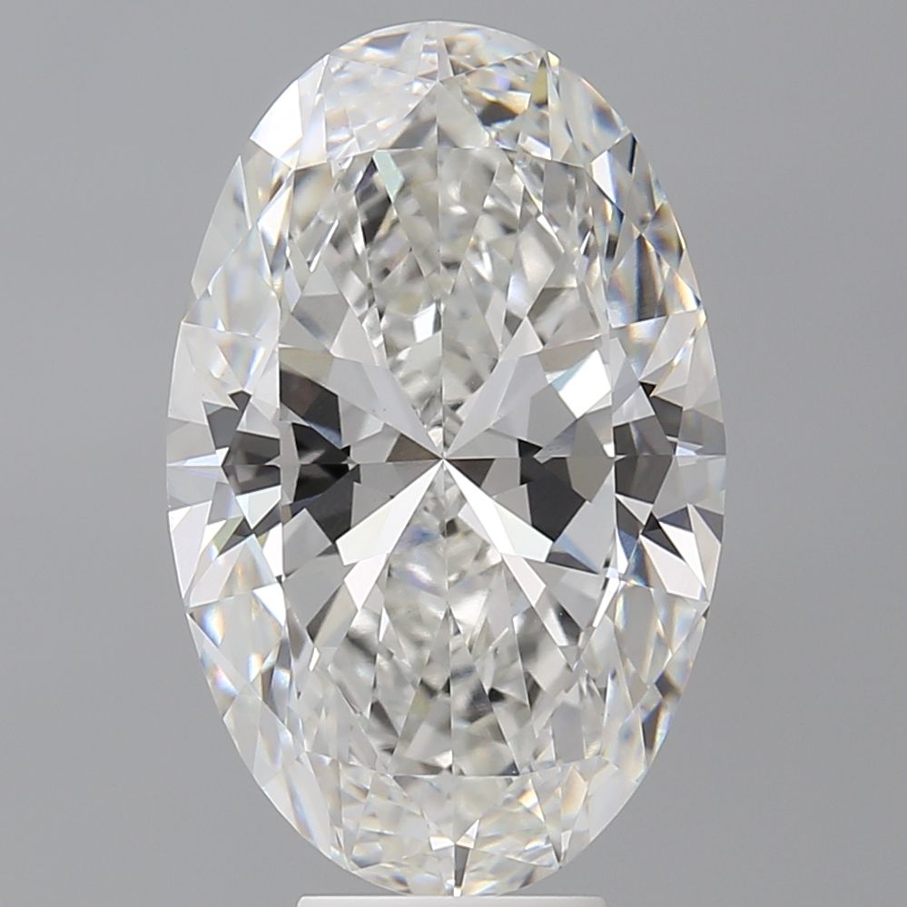 7.55 ct. oval Lab Grown Diamond front image