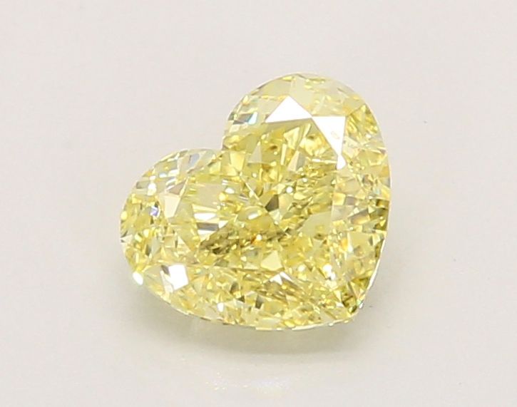 1.05 CT Fancy Intense Yellow HEART
