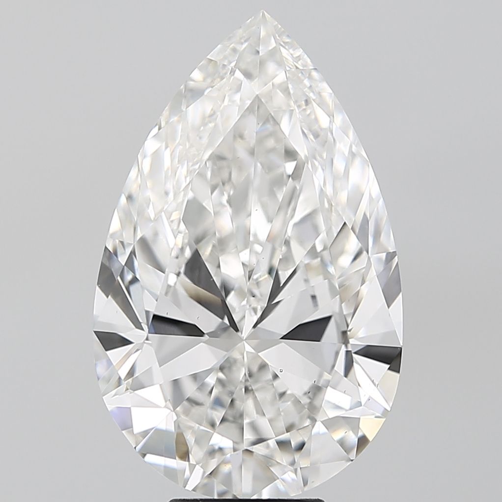 8.01 ct. pear Lab Grown Diamond front image