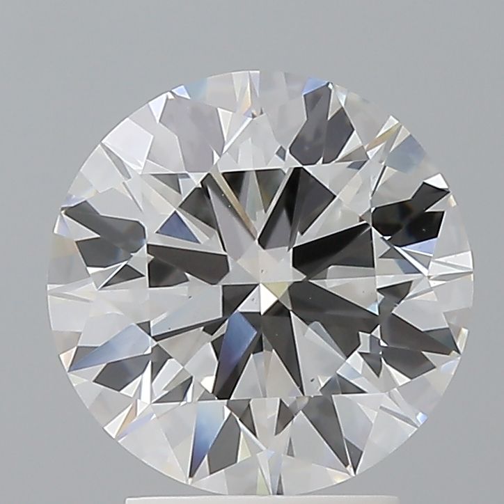 2.97 ct. round Lab Grown Diamond front image