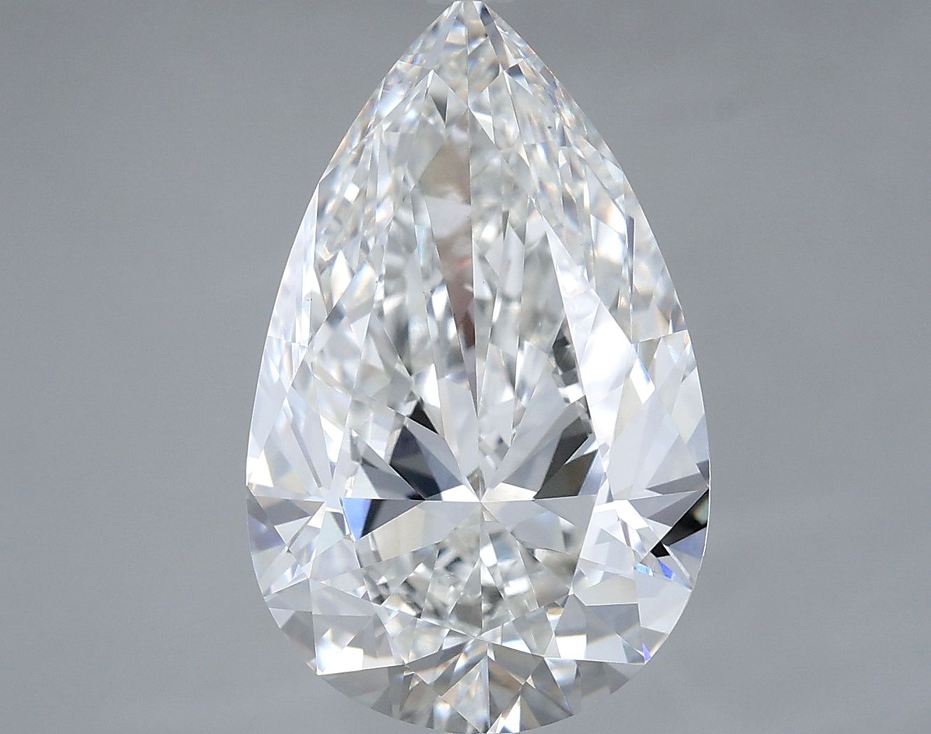 6.04 ct. pear Lab Grown Diamond front image