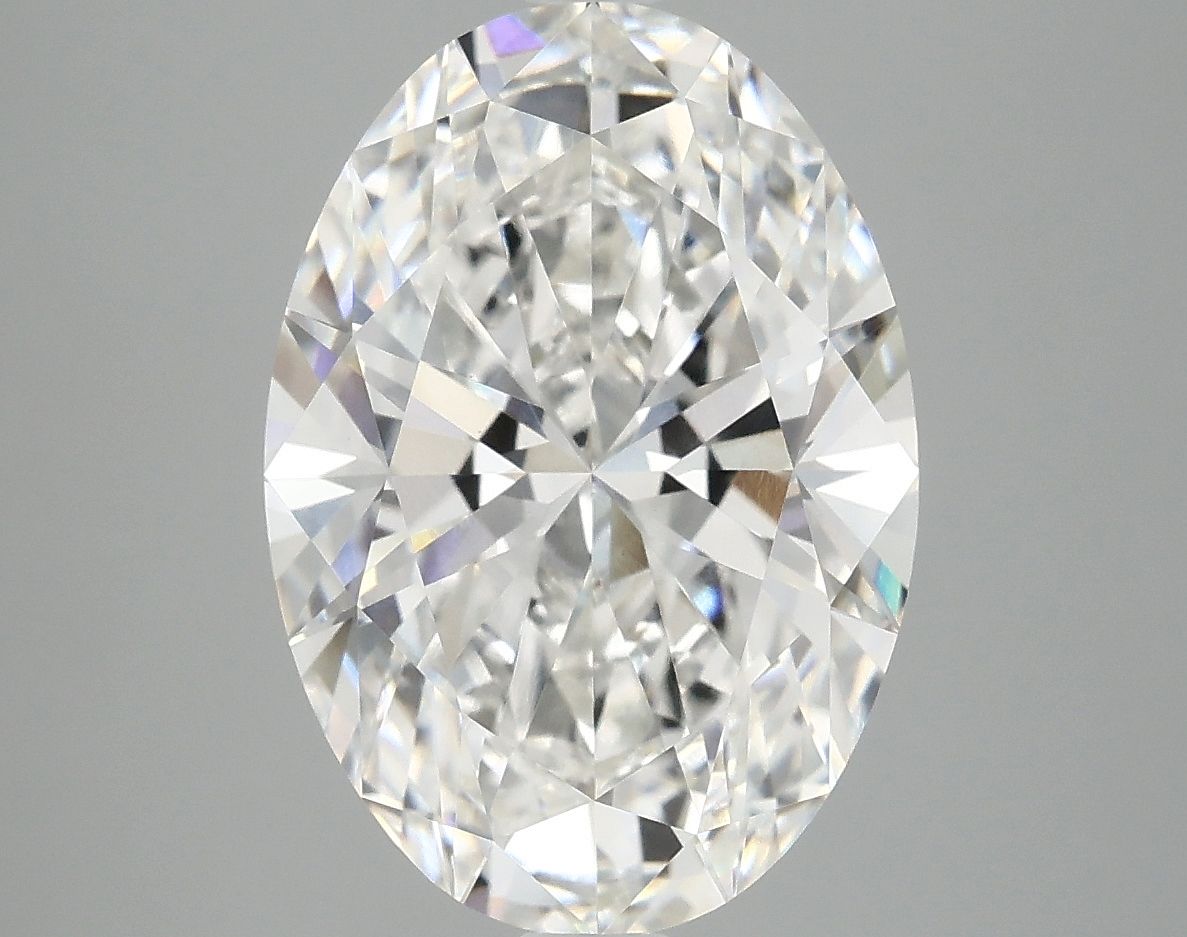 4.90 ct. oval Lab Grown Diamond front image
