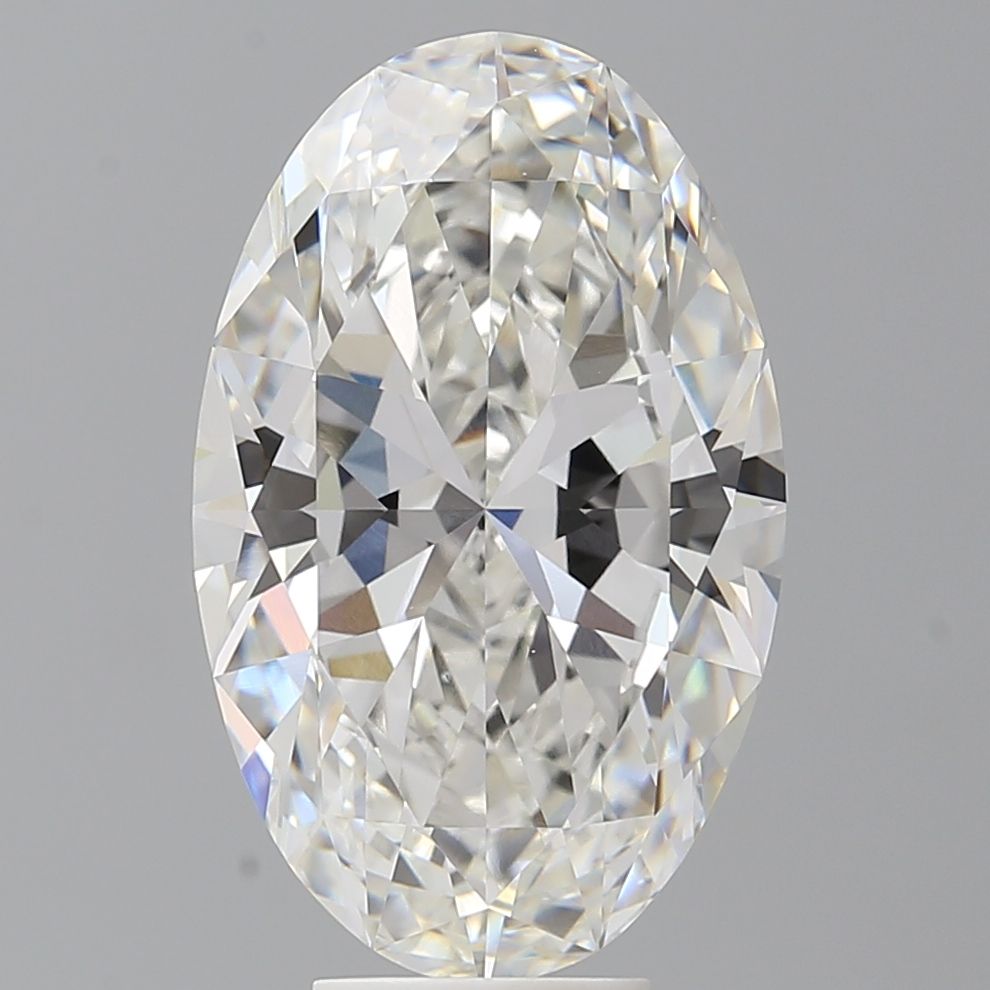 7.09 ct. oval Lab Grown Diamond front image