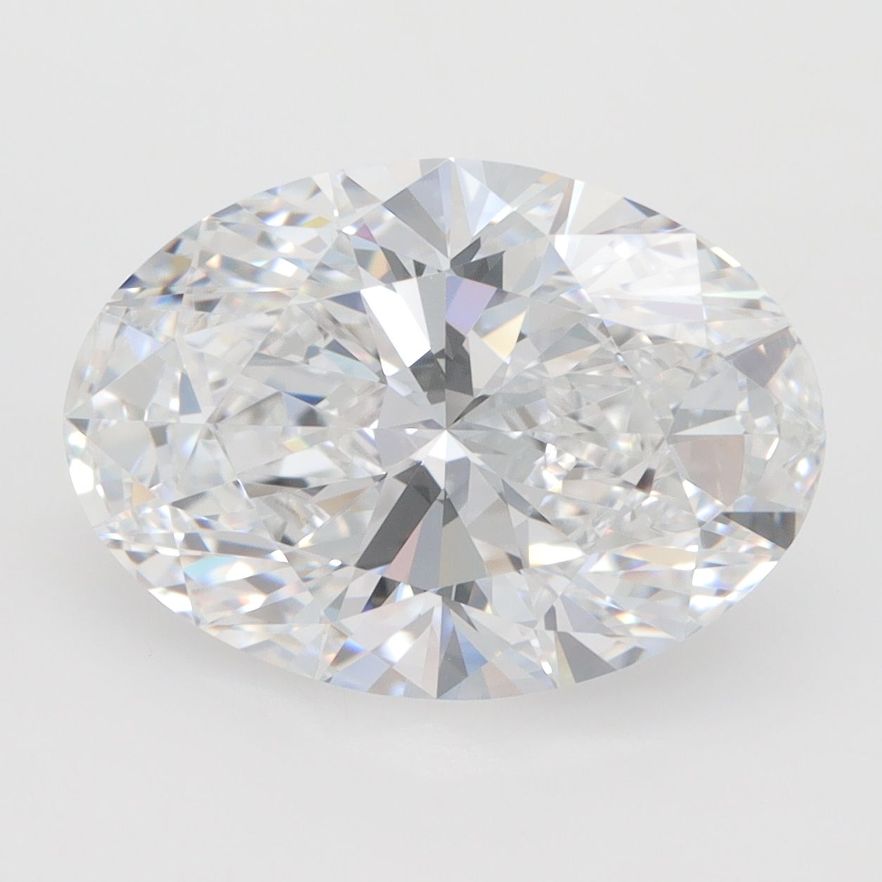4.06 ct. oval Lab Grown Diamond front image