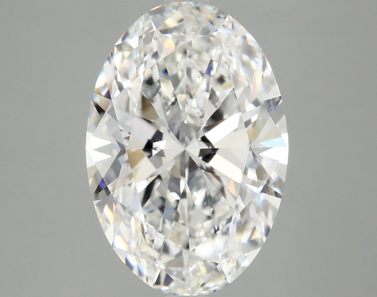 4.90 ct. oval Lab Grown Diamond front image