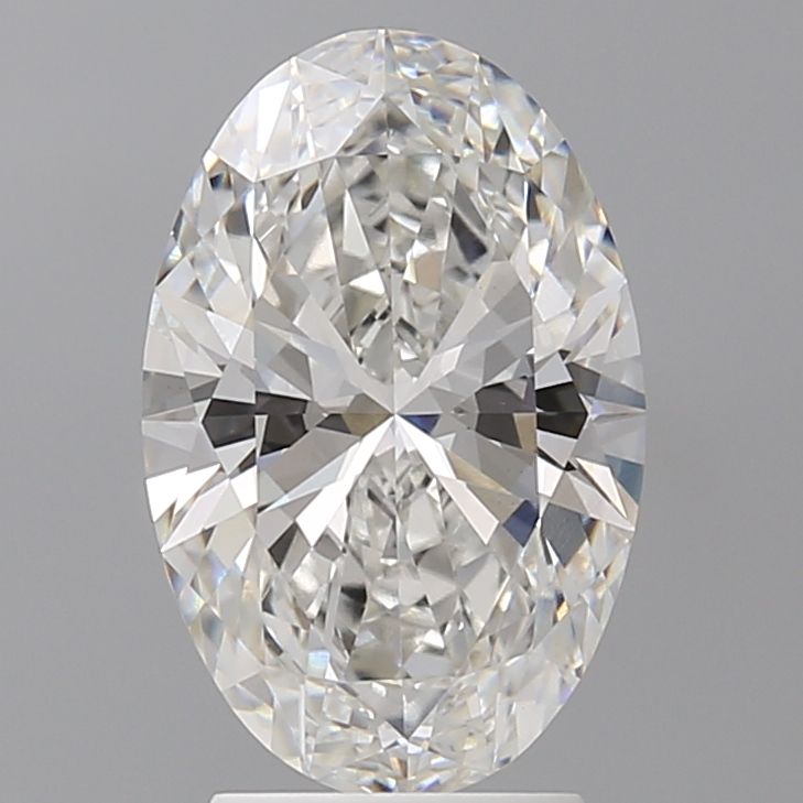 3.02 ct. oval Lab Grown Diamond front image
