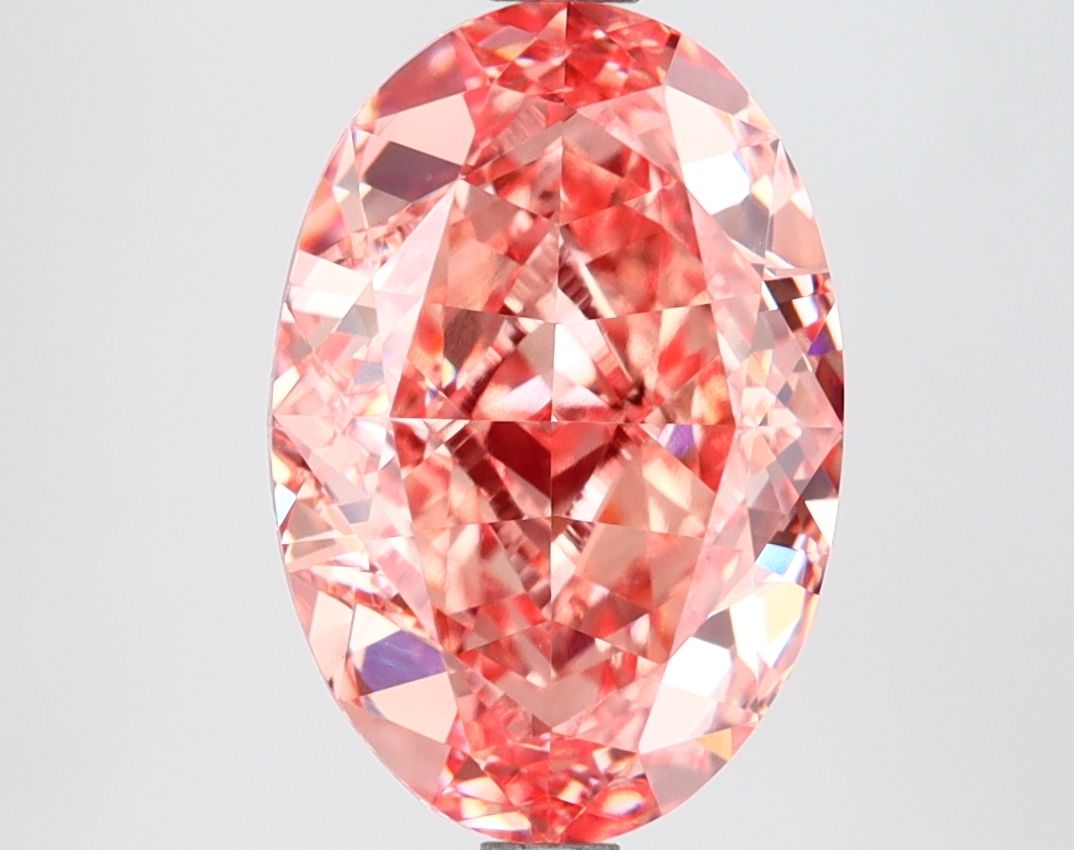 3.63 ct. oval Lab Grown Diamond front image