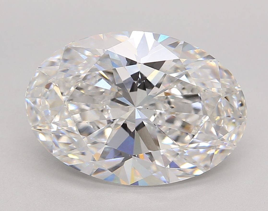 5.24 ct. oval Lab Grown Diamond front image