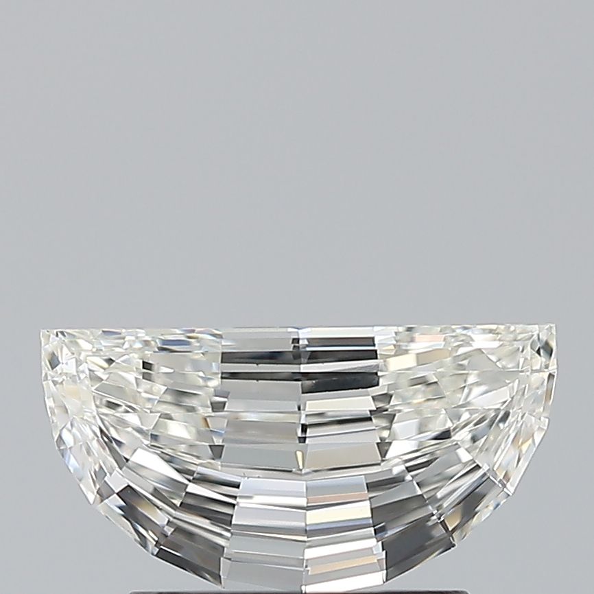 0.7 ct Half moon Diamond