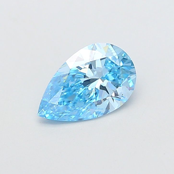 1.11 CT Fancy Vivid Blue PEAR