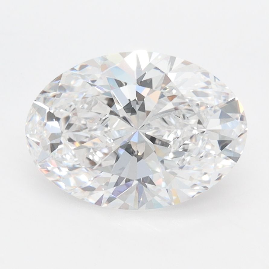 2.10 ct. oval Lab Grown Diamond front image