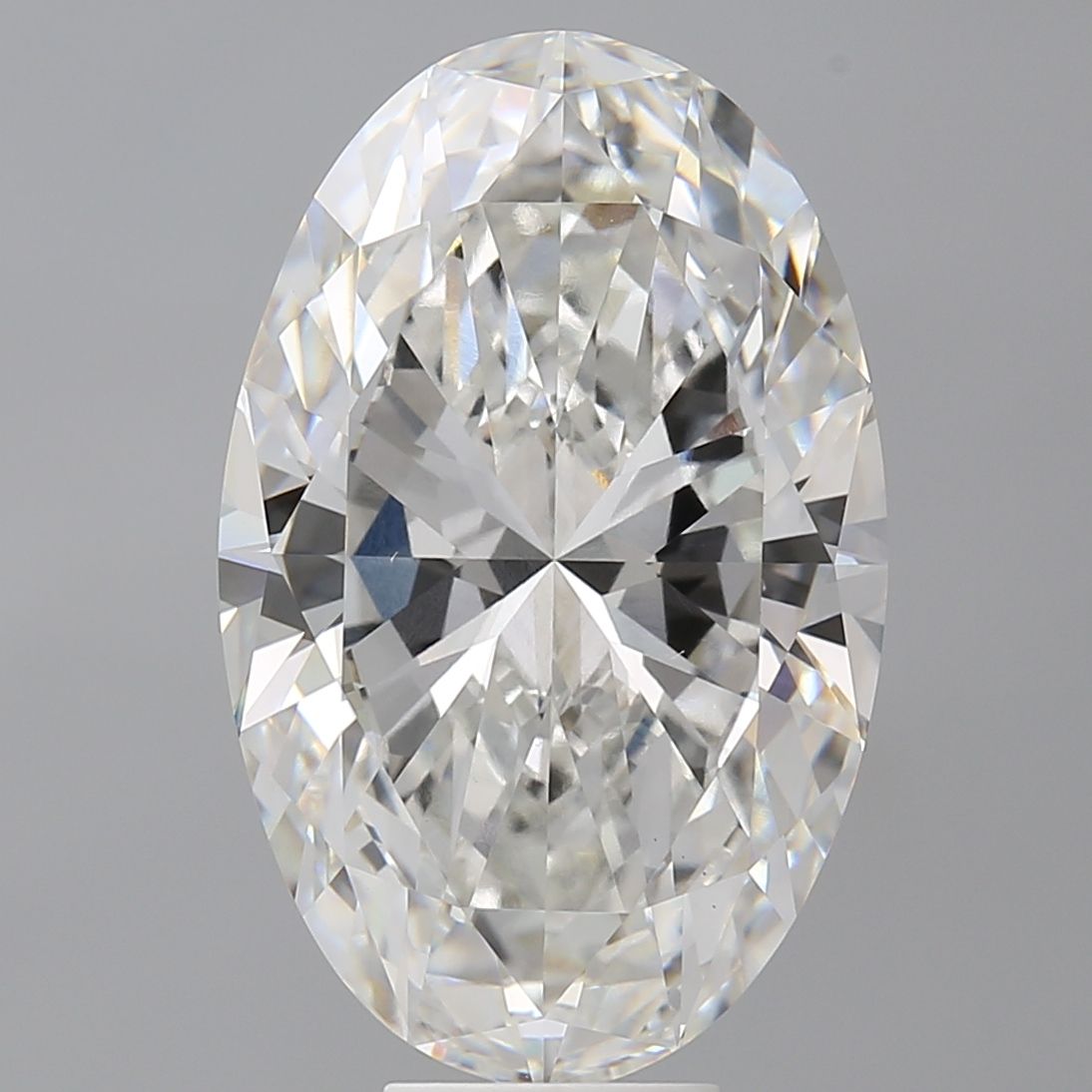 10.01 ct. oval Lab Grown Diamond front image
