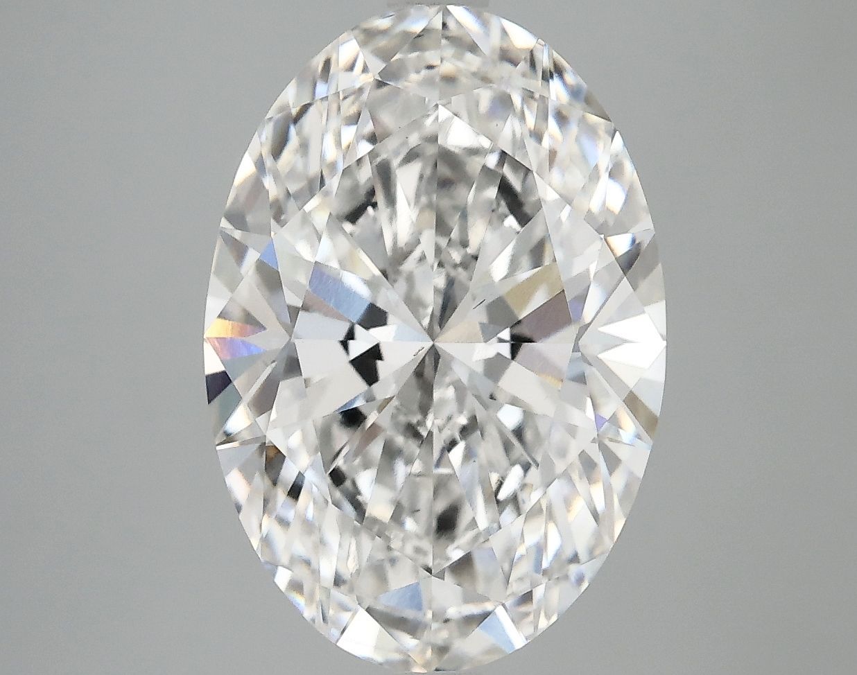 4.91 ct. oval Lab Grown Diamond front image