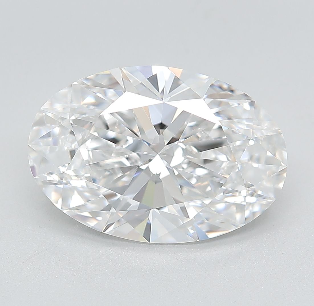 4.27 ct. oval Lab Grown Diamond front image