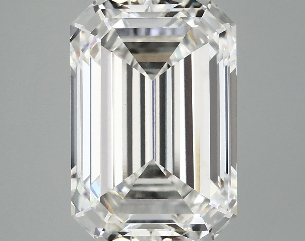 5.04 ct. emerald Lab Grown Diamond front image