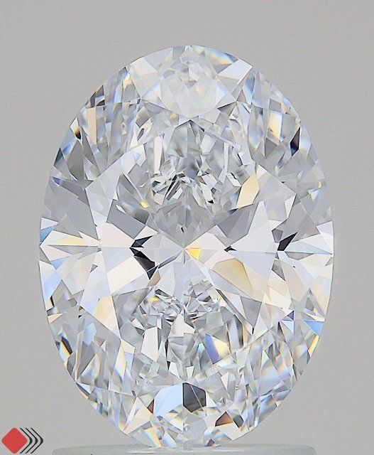 2.00 ct. oval Lab Grown Diamond front image