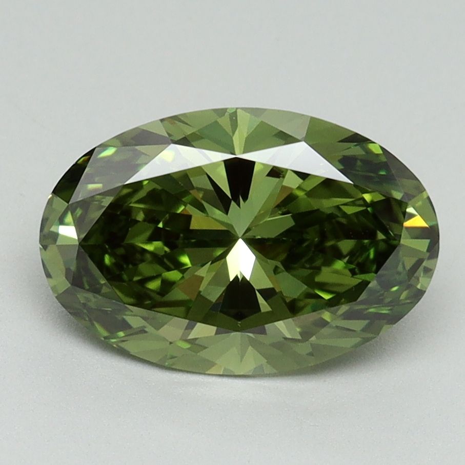 2.06 ct. oval Lab Grown Diamond front image