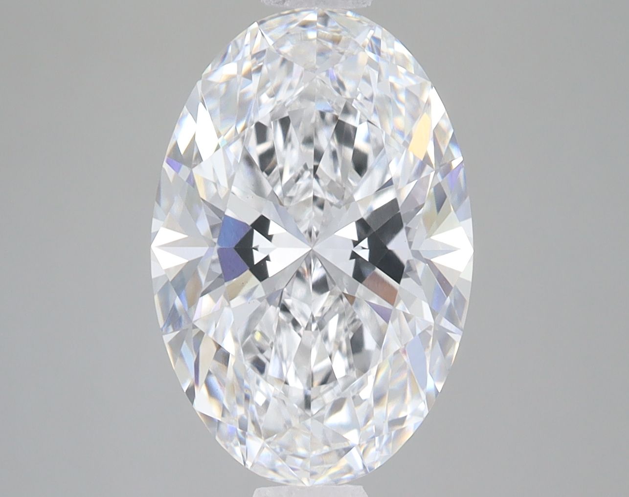 4.08 ct. oval Lab Grown Diamond front image