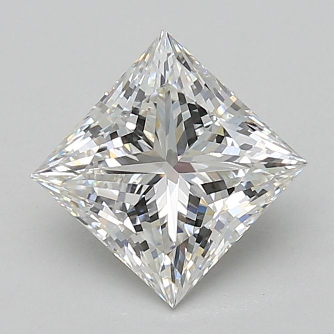 2.02 ct. princess Lab Grown Diamond front image