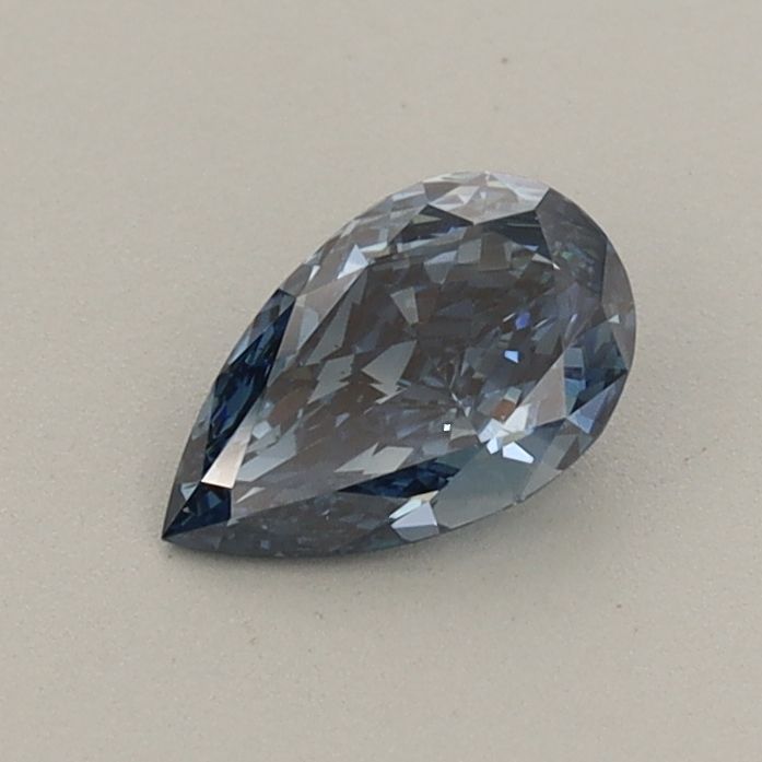 0.43 CT Fancy Vivid Blue PEAR