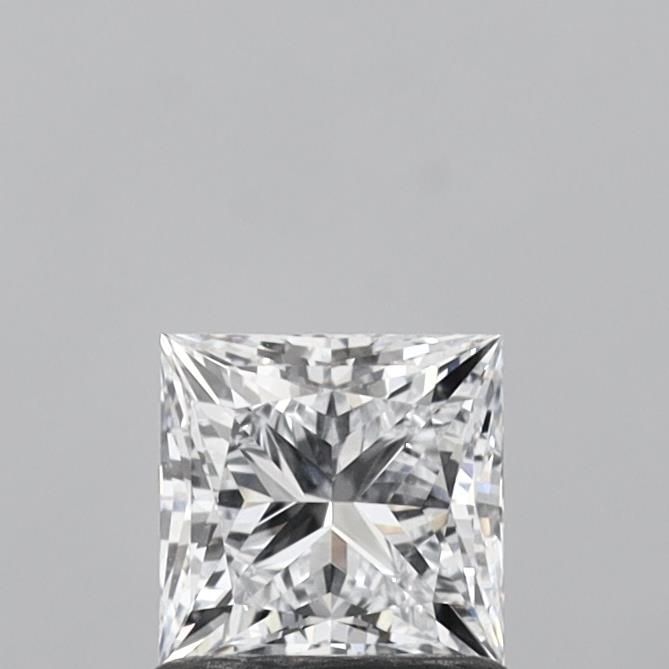1 ct lab-grown Princess Diamond