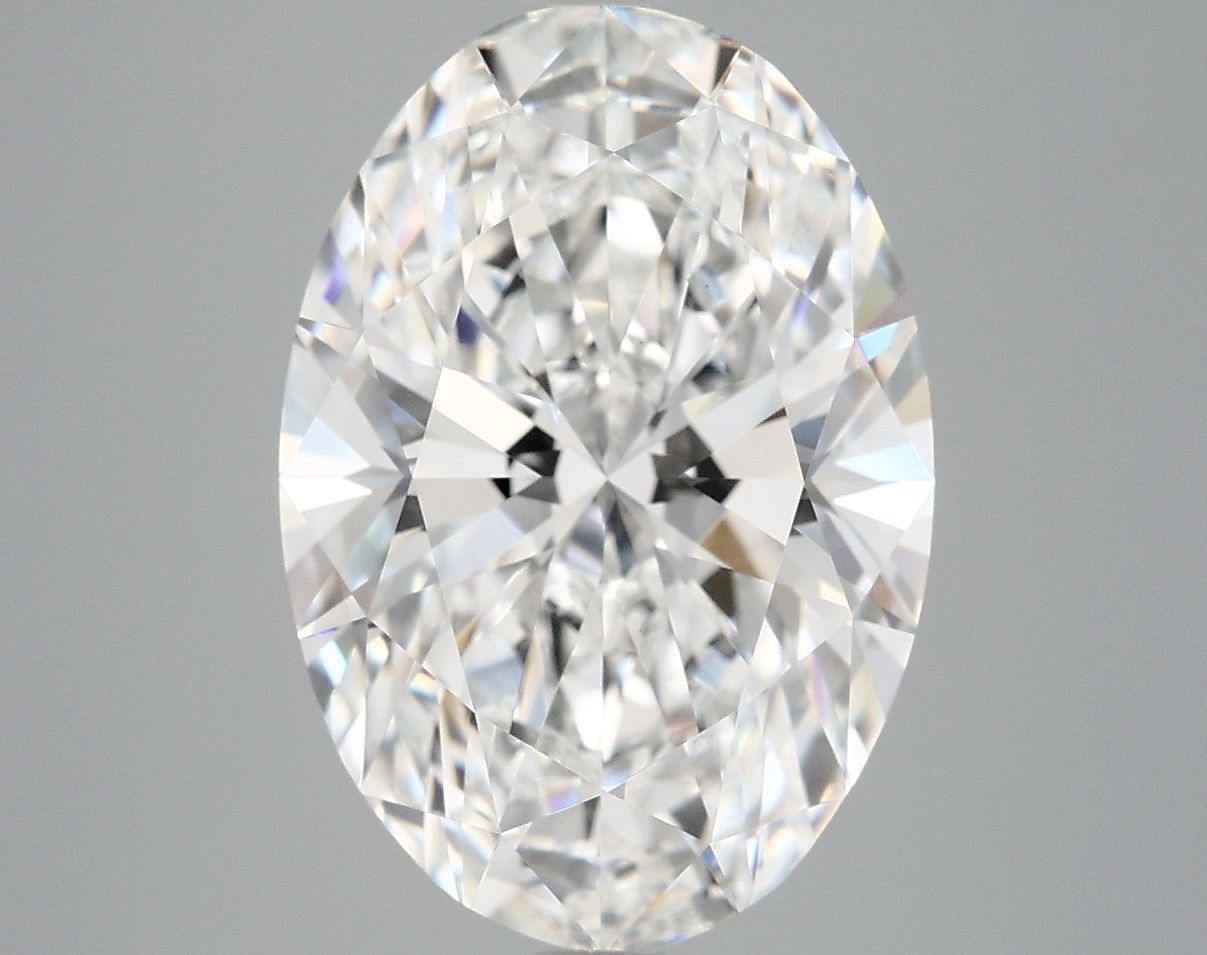 5.09 ct. oval Lab Grown Diamond front image