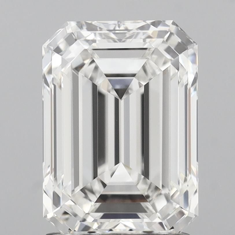 2.10 ct. emerald Lab Grown Diamond front image
