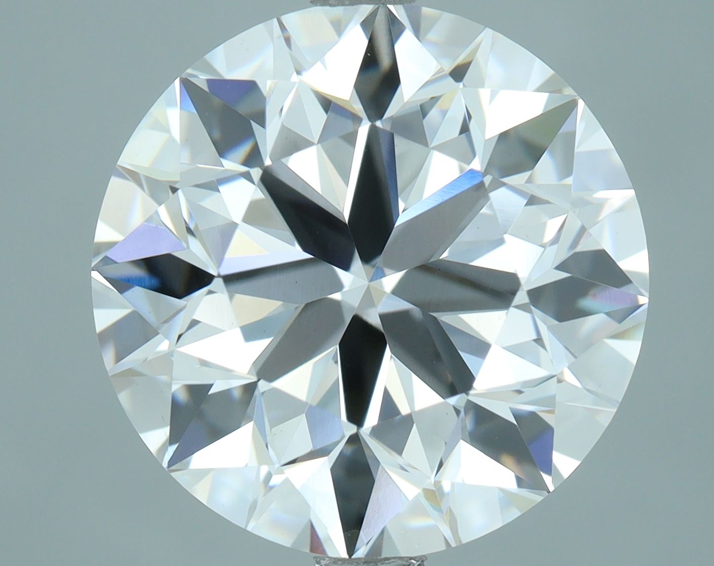 5.70 ct. round Lab Grown Diamond front image