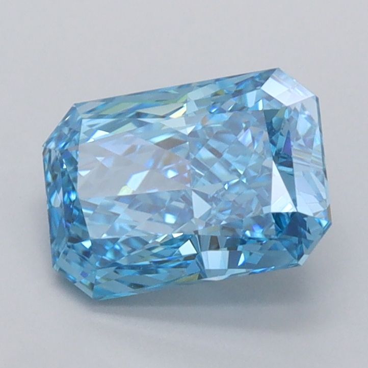 1.39 CT Fancy Vivid Blue RADIANT