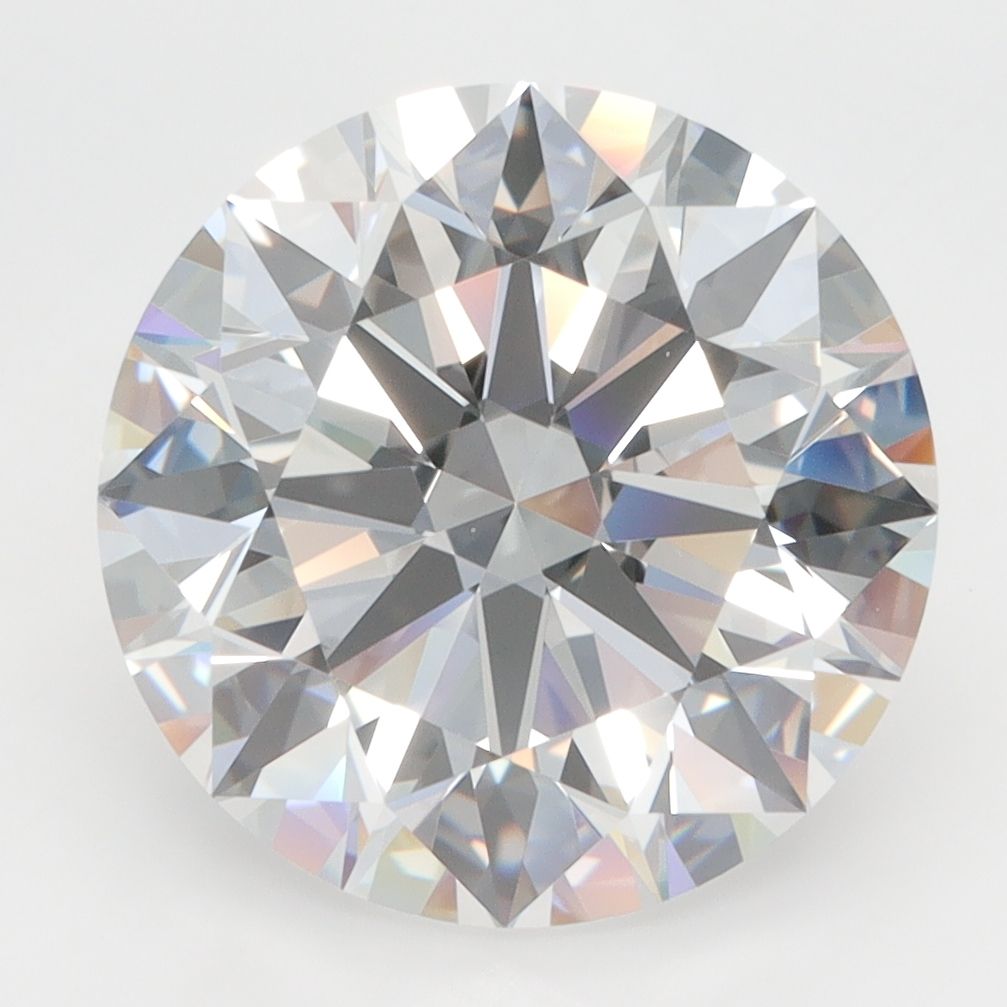 5.75 ct. round Lab Grown Diamond front image