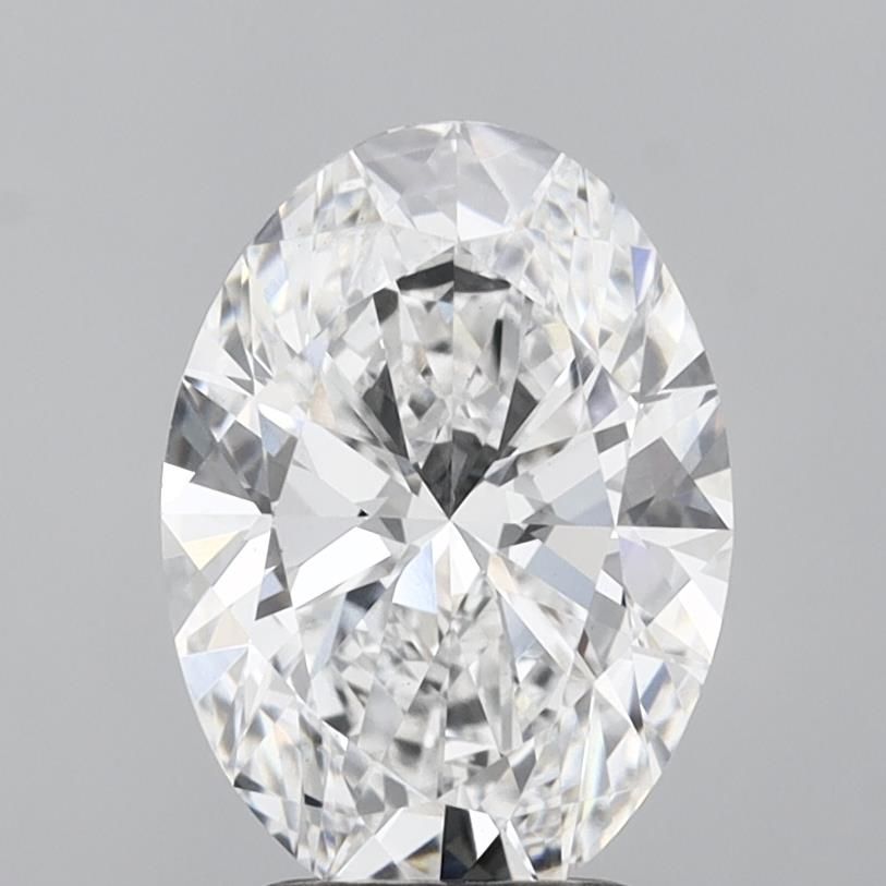 3.00 ct. oval Lab Grown Diamond front image