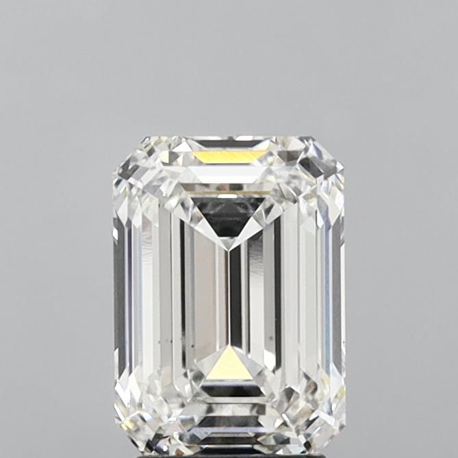 3.45 ct. emerald Lab Grown Diamond front image