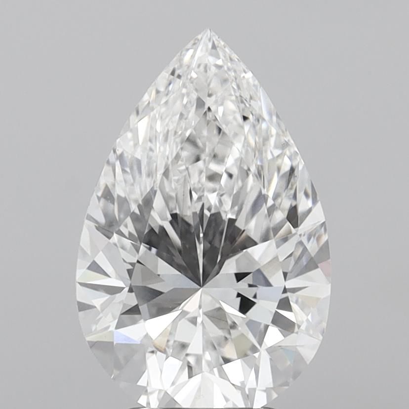 3.22 ct. pear Lab Grown Diamond front image