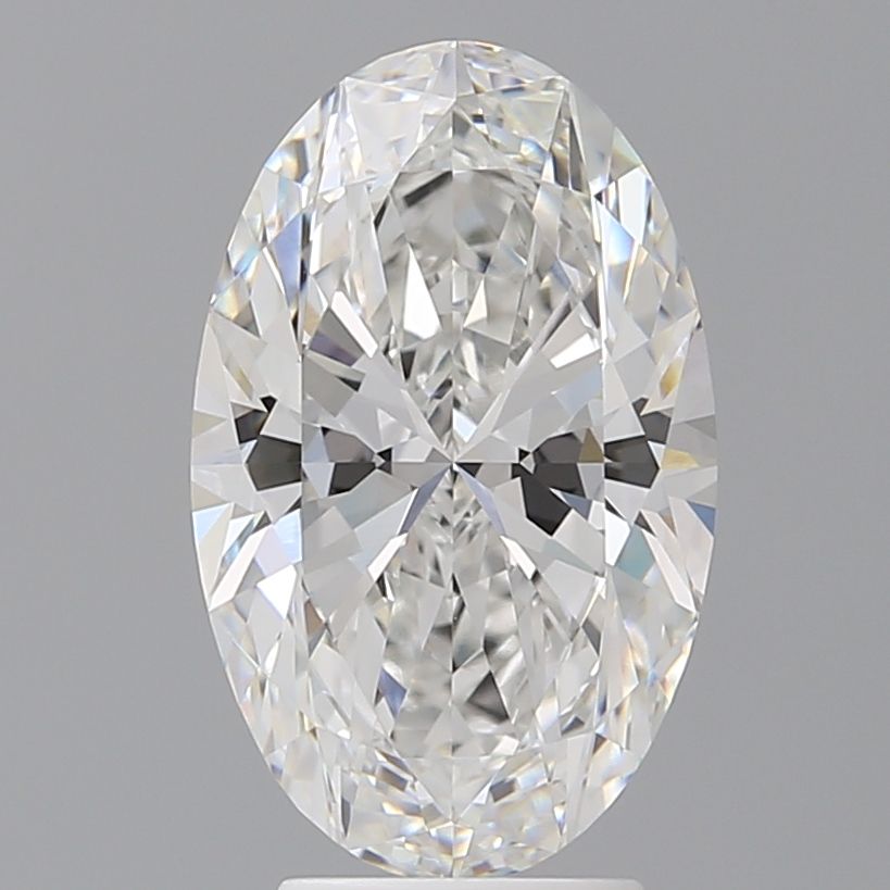 4.09 ct. oval Lab Grown Diamond front image